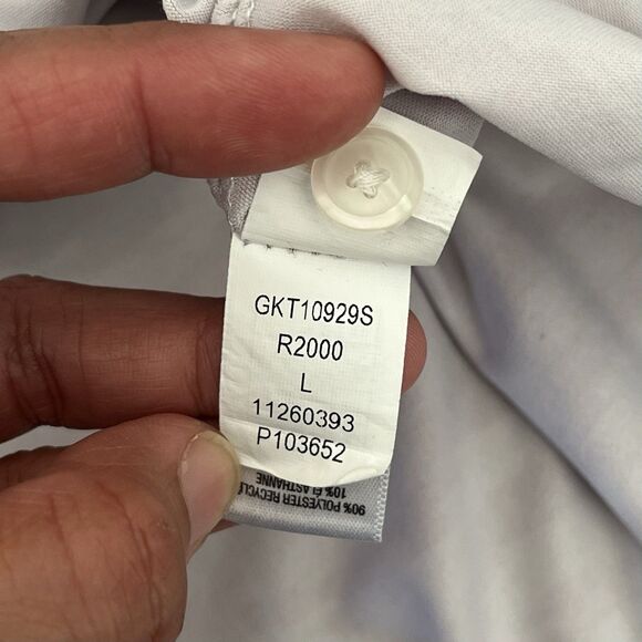 Bonobos Golf Polo Shirt Mens Large Slim Fit Preppy Chevron Ikat Stripe Wine Pink - Picture 7 of 10